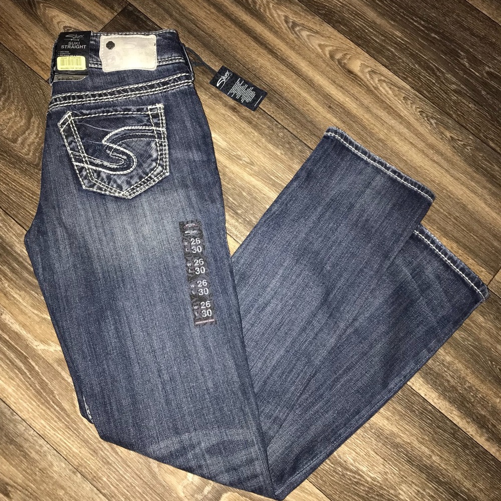 Silver jeans. Brand new with tags!!!